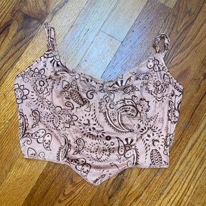 Going out trendy crop top